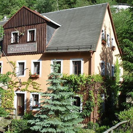 Das Forsthaus Hotelapartments Бад-Шандау Экстерьер фото