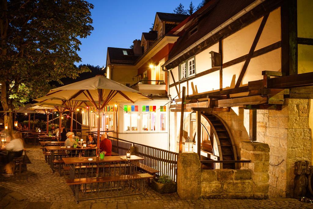 Das Forsthaus Hotelapartments Бад-Шандау Экстерьер фото